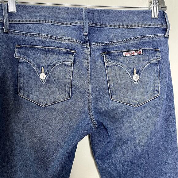 HUDSON WOMEN'S COLLIN MIDRISE BOOTCUT CROP JEAN SIZE 29 - Picture 6 of 9